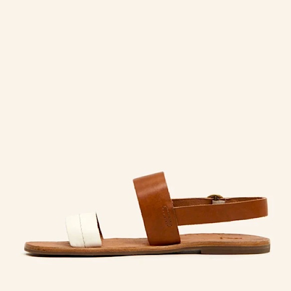 Frye Ally 2 Band Sling Flat Leather Casual Sandals - Picture 3 of 16